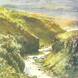 River and mountains